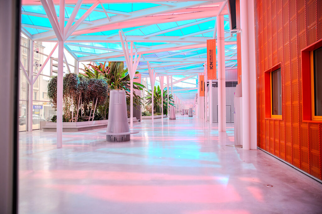 Hall du campus de Nancy